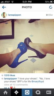 Larsa Pippen feet photo thumbnail