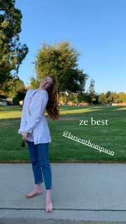 Larsen Thompson feet photo 19