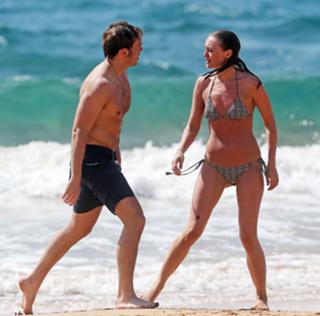 Laura Haddock feet photo thumbnail