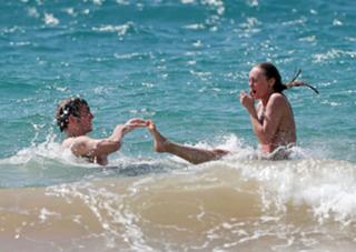 Laura Haddock feet photo thumbnail