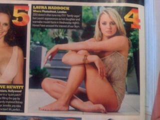 Laura Haddock feet photo thumbnail