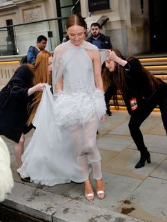 Laura Haddock feet photo thumbnail