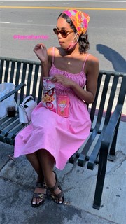 Laura Harrier feet photo thumbnail