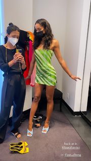 Laura Harrier feet photo thumbnail