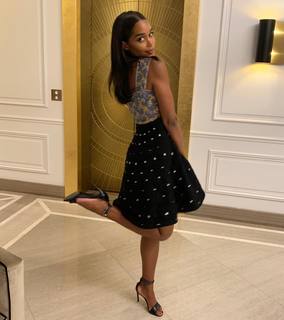 Laura Harrier feet photo thumbnail