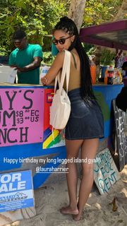 Laura Harrier feet photo thumbnail