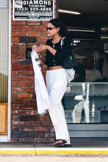 Laura Harrier feet photo thumbnail