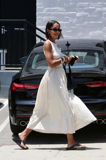 Laura Harrier feet photo thumbnail