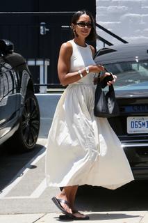 Laura Harrier feet photo thumbnail