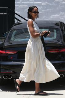 Laura Harrier feet photo thumbnail