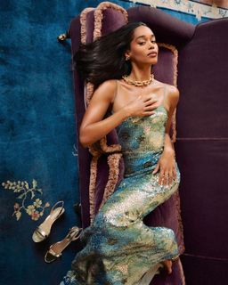 Laura Harrier feet photo thumbnail