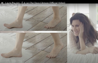 Laura Pausini feet photo thumbnail