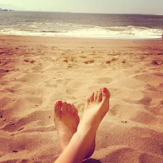 Laura Sánchez feet photo 2