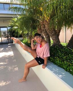 Laurie Hernandez feet photo 3