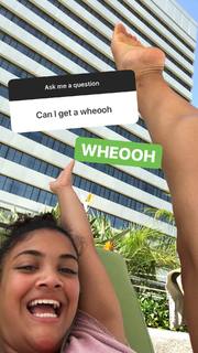 Laurie Hernandez feet photo 16
