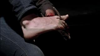 Laurie Holden feet photo thumbnail