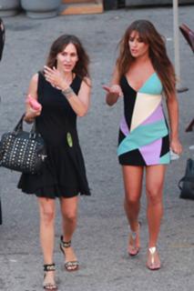 Lea Michele feet photo thumbnail