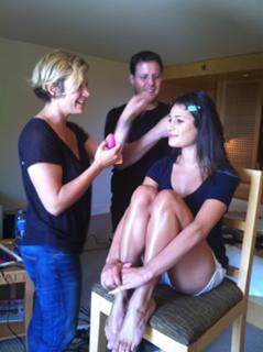 Lea Michele feet photo thumbnail