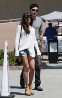 Lea Michele feet photo thumbnail