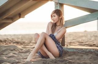 Leena Xu feet photo 2