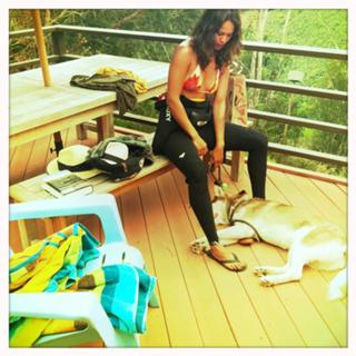Lesley-Ann Brandt feet photo thumbnail