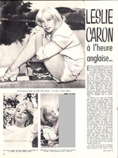 Leslie Caron feet photo 14