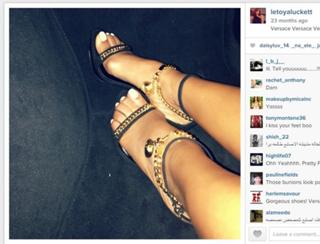 Letoya Luckett feet photo 17