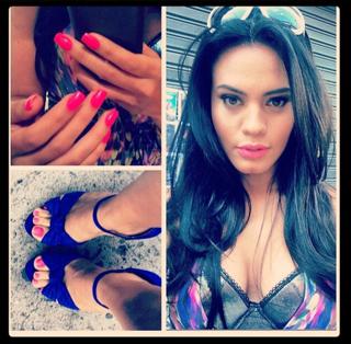 Letícia Lima feet photo 2