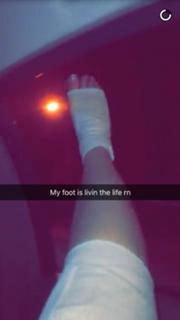 Lia Marie Johnson feet photo thumbnail