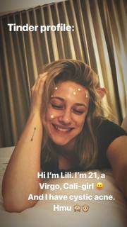 Lili Reinhart feet photo thumbnail