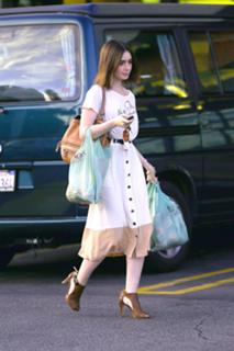 Lily Collins feet photo thumbnail