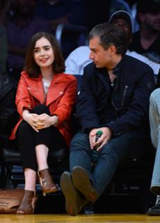 Lily Collins feet photo thumbnail