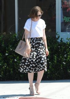 Lily Collins feet photo thumbnail
