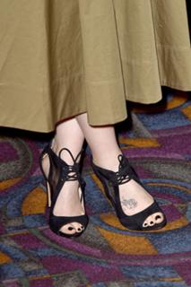 Lily Collins feet photo thumbnail