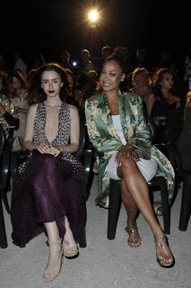 Lily Collins feet photo thumbnail