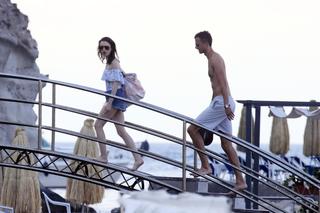 Lily Collins feet photo thumbnail