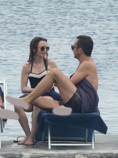 Lily Collins feet photo thumbnail