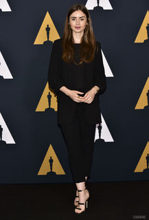 Lily Collins feet photo thumbnail