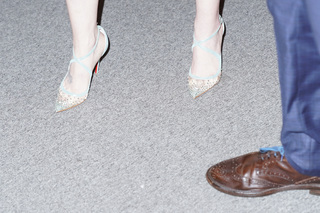 Lily Collins feet photo thumbnail