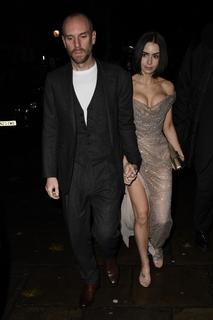 Lily Collins feet photo thumbnail
