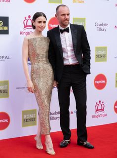 Lily Collins feet photo 9