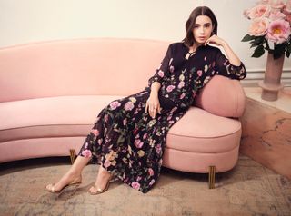 Lily Collins feet photo 1