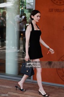 Lily Collins feet photo 9