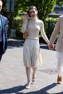 Lily Collins feet photo 5