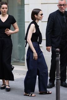 Lily Collins feet photo 3