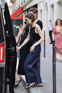 Lily Collins feet photo 2