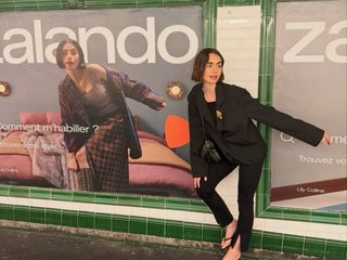 Lily Collins feet photo 1