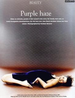 Linda Evangelista feet photo 9