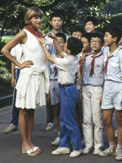 Linda Evangelista feet photo 2