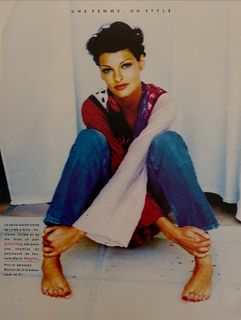 Linda Evangelista feet photo 4